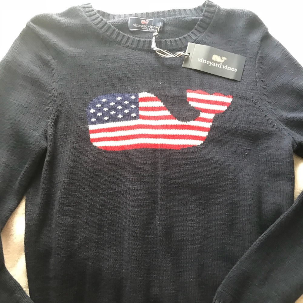 Vineyard Vines whale sweater